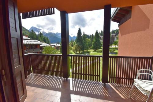 Balcony/terrace, Maso Nove Appartamento in Madonna di Campiglio City Center