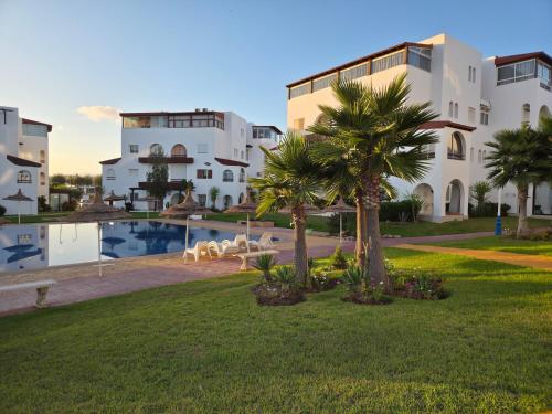 Jardín, Très Joli Appartement en résidence avec piscine (Tres Joli Appartement en residence avec piscine) in Cabo Negro