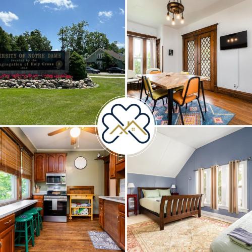 The ND Rover - Vintage 4BR Home Across St to ND