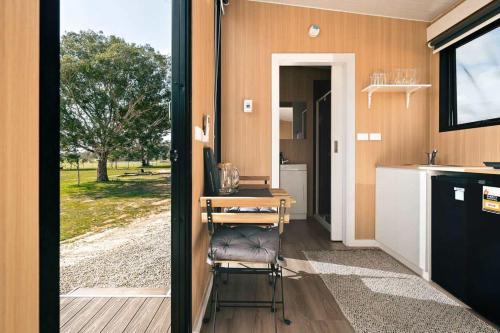 Farm Stay at Sheltered Paddock X by Tiny Away in Percydale