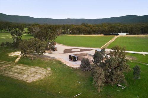 Farm Stay at Sheltered Paddock X by Tiny Away in Percydale