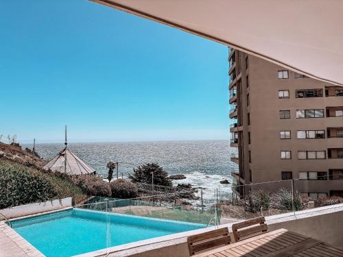 Bello depto con vista al mar