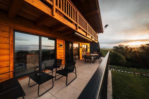 Balkons/terase, Chalet Panorama in Izipovce
