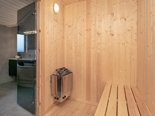桑拿, 10 person holiday home in Løkken-By Traum in 洛肯