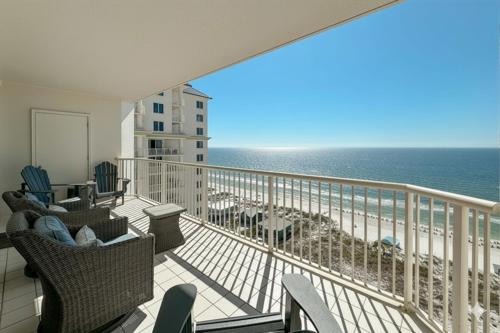Terraza/balcón, Avalon 1807 -Beachfront Condo-Amazing Views-Full of Amenities-Arcade-Fine Dining in Gulf Shores (AL)