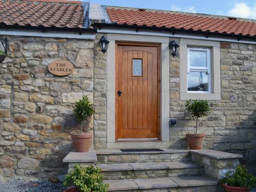 A szálláshely kívülről, The Stables in Bolam
