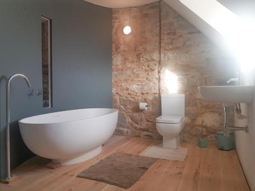 A szálláshely kívülről, Stone Cottage in Elgol