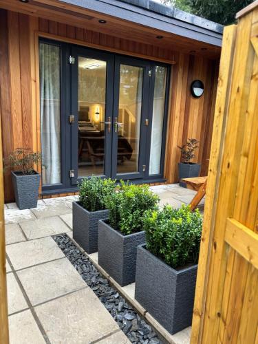 Stylish Garden pod lodges in Milton