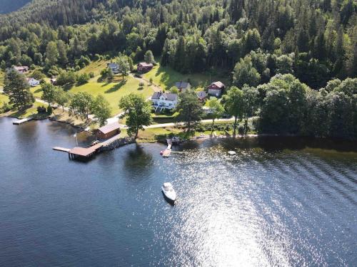 View of Telemarkskanalen in Vradal