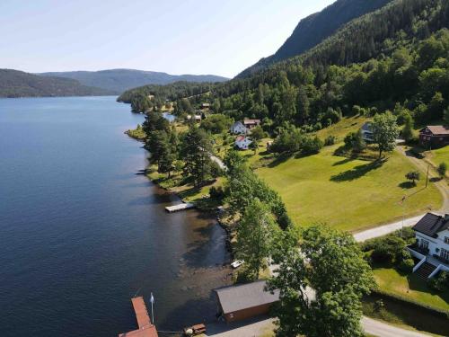 View of Telemarkskanalen in Vradal