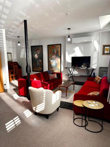 Stylish 2 bed, central city apartment & free park, Dunedin (fotografie 3)