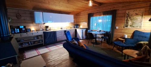 Blue Moment at the Arctic Circle- Forest, beach, activities in Meltosjarvi