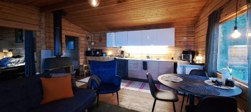 Blue Moment at the Arctic Circle- Forest, beach, activities in Meltosjarvi