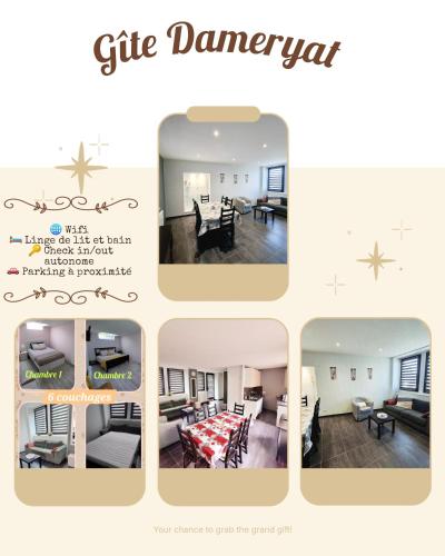 Gîte Dameryat gîte à louer Damery