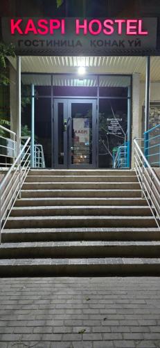 Intrare, KASPI HOSTEl in Aktau