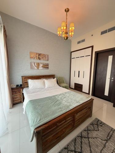 Peaceful Cozy 1 BHK Pool Garden View Liwan Dubai Land, Dubaj