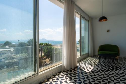 Camera doppia, deluxe, vista sul mare, balcone