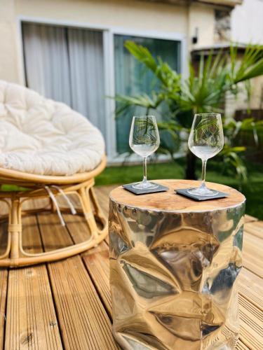 Instalações, Latelier BySmith Loft design jardin Spa in Nemours