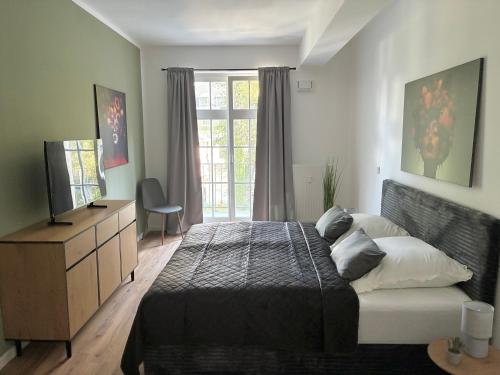 ANER 7 luxuriöses Familienapartment für bis zu 6 Personen mit kleinem Heimkino, Drážďany (fotografie 10)