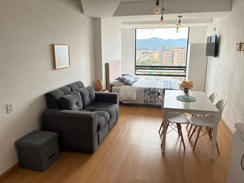 Loft-style studio with the best view in Chia
