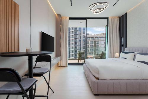 Cozy Brand-New Studio w Balcony in JVC, Dubaj (fotografie 9)