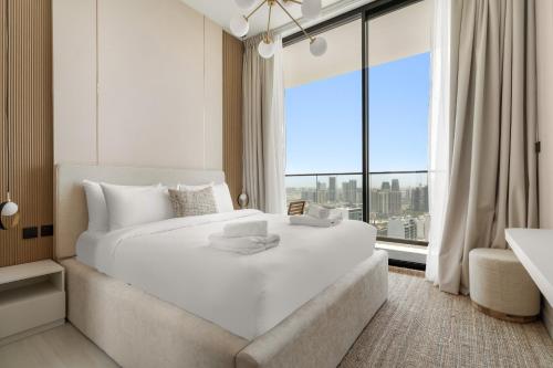 VayK - Modern 2BD Retreat with Private Pool in JVC - main image