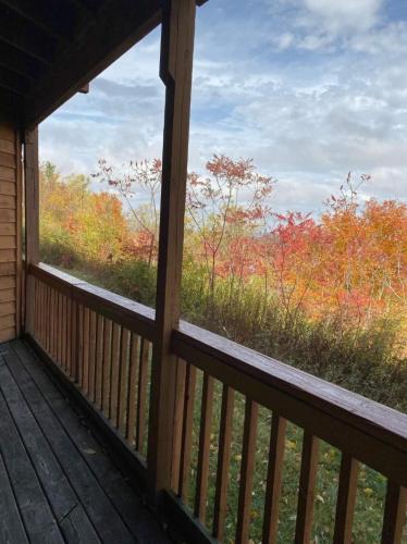 Balcony/terrace, Winterplace Ski in Ski out condo First Floor D105 in Ghent (WV)