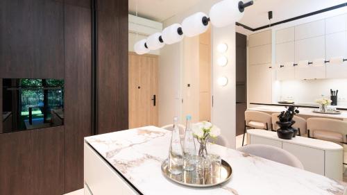 kuhinja, Omega Lake, Sun & Snow in Olsztyn