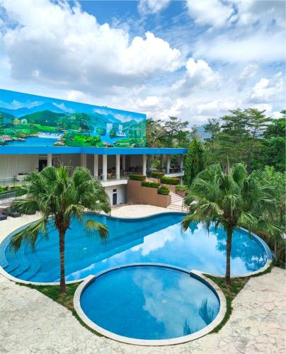 Swimming pool, Soll Marina Hotel & Conference Center Bangka in Bangka