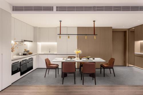 廚房, 深圳雅詩閣鳳儀山服務公寓 (Ascott Fengyishan Shenzhen) in 鹽田區