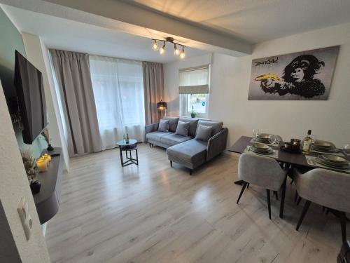 Iekārtas, NAVIA Luma - Design Apartment - Stylisch, voll ausgestattet, mit Parkplatz in Dernbach (Westerwald)