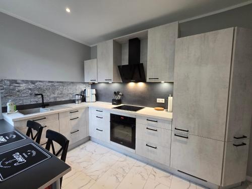 廚房, HR Haus unter den Linden in 科埃斯費爾德