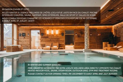 Chalet des Amis by Lodji in Saint-Marcel