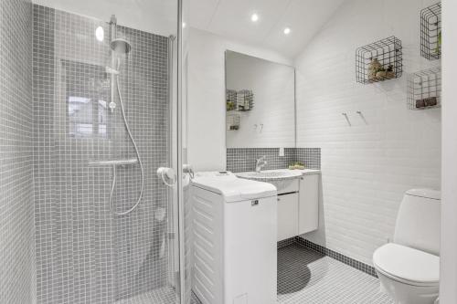 Exterior view, Den Skæve Linje 4C in Lokken