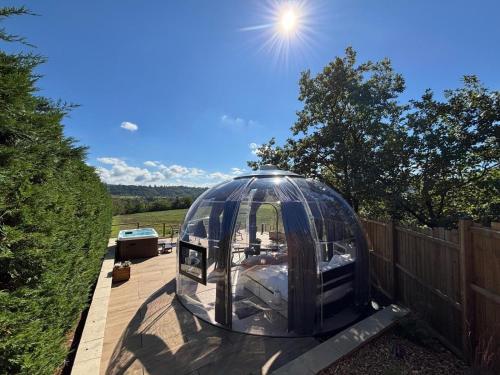 Bulle StelleA 26 m2, SPA Privatif au domaine CollineA in Bathernay