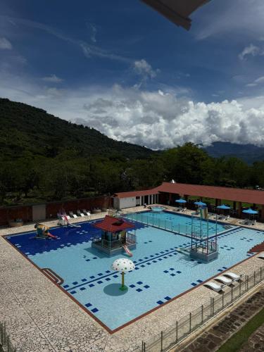 Peldbaseins, Malokas Resort - El Socorro - San Gil in Socorro