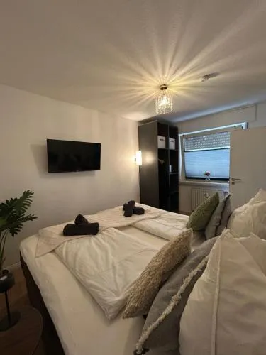 Savón#2 - Innenstadt Netflix-Küche-Parking-WLAN-KingSizeBett-Loggia in Bad Oeynhausen, Deutschland