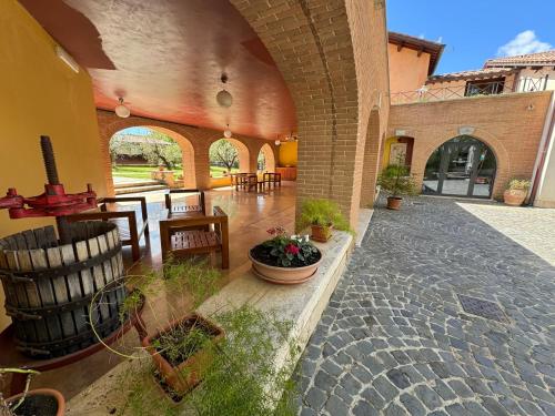 Erkély/terasz, La Noce di Creta in Poggio Moiano
