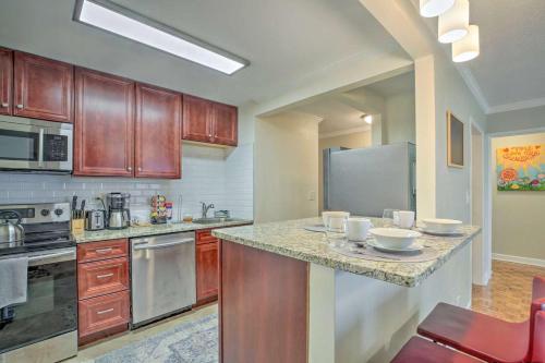 애틀랜타 (GA) 8E Cozy Condo in Downtown Atlanta Hotel District 3성급 싱글룸 레스토랑