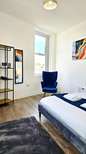 Executive 1BR - Quiet Location - Wifi & Kitchen, Mánchester (foto 4)