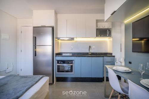 ห้องครัว, Estadia completa a Beira-Mar, apenas 10 metros da Praia - AARs in มอร์โร ดาสเปดราส