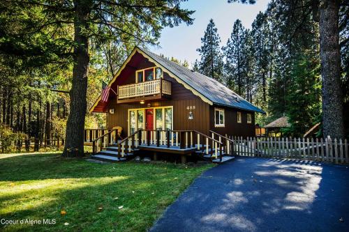 Chalet at the base of Schweitzer Mountain, Sandpoint