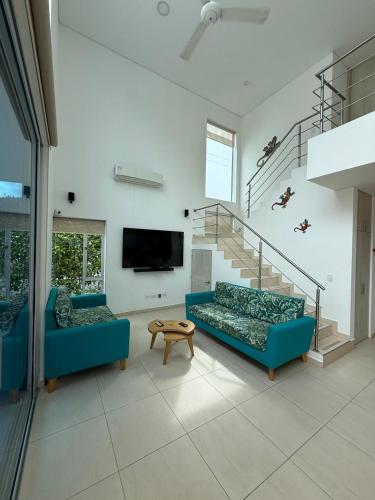 Jagatud salong / TV-ala, Condo Apulo - Preciosa casa - Jacuzzi, turco y Piscina privados - WiFi in Apulo