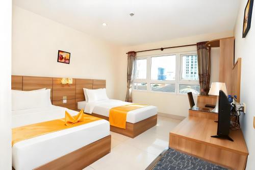 中青秋果酒店金边王宫店 True Go Hotel Room Type - Deluxe Twin Room