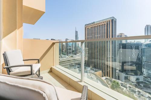 Panoramic Dubai Water Canal Views 1BR with Seamless Access to Marina Mall, Steps from the Tram, The Address Residences, Dubai Marina by Deluxe Holiday Homes, Dubái (foto 9)