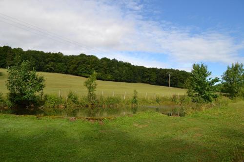 Roulotte Cosy les Roseaux bleux in Verseilles-le-Bas