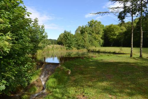 Roulotte Cosy les Roseaux bleux in Verseilles-le-Bas