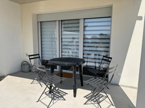 Erkély/terasz, Appartement neuf in Linxe