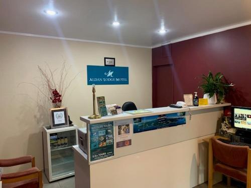 Előcsarnok, Aldan Lodge Motel in Picton
