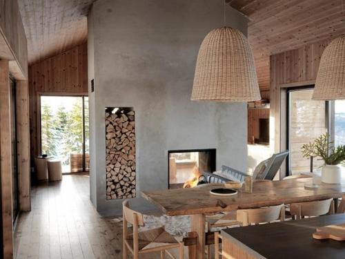 Utvendig, Unique Cabin With Great Natural Materials in Øyer